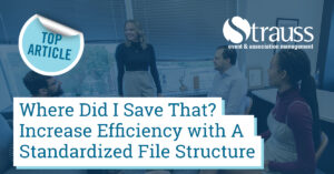14 Where did I save that increase efficiency with a standardized file structure