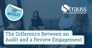 1 The difference between an audit and a review engagement