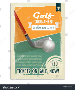 stock vector golf game retro golf poster or flyer with a golf ball text and background on a separate layer 578089144