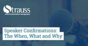 Speaker Confirmations The When What and Why FB